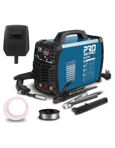 Soldadora Prostormer 3 en 1 MIG/TIG/MMA Pantalla Digital