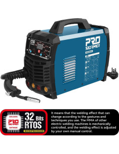 Soldadora Prostormer 3 en 1 MIG/TIG/MMA Pantalla Digital 2