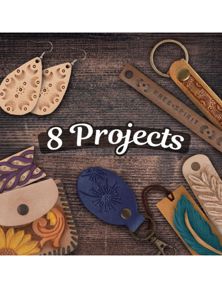 Kit de Manualidades en Cuero ArtSkills 80 Piezas