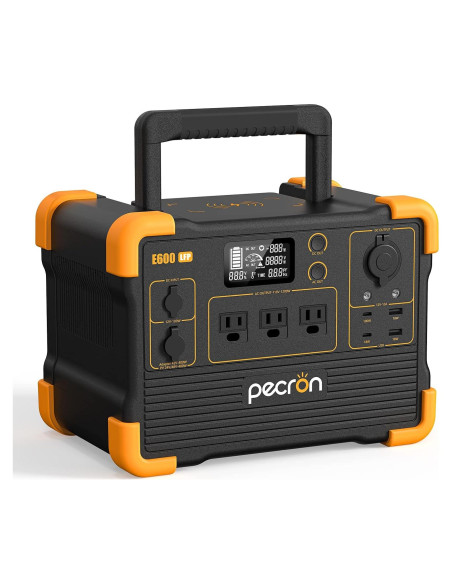 Estación de Energía Portátil Pecron E600LFP 614Wh 1200W