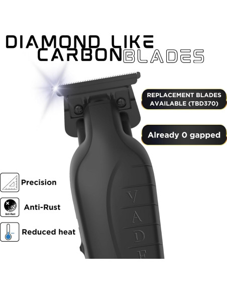 Cortadora Profesional Supreme Trimmer Vader 210 Min Sin Cable