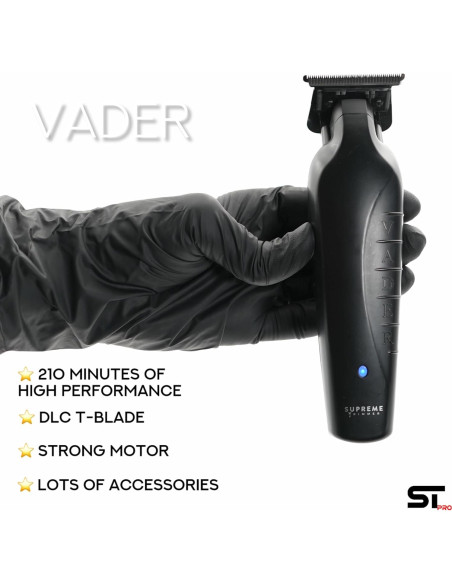 Cortadora Profesional Supreme Trimmer Vader 210 Min Sin Cable