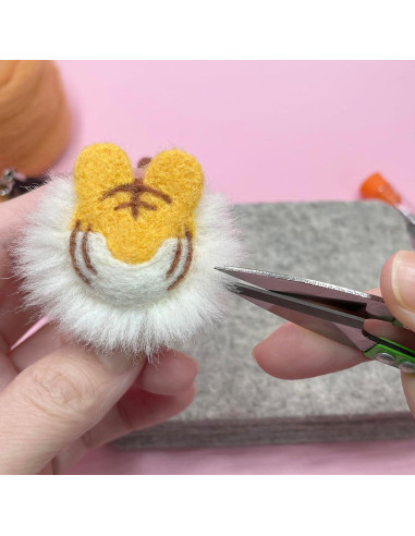 Kit de Fieltro ZygoFelts 6pcs Animales para Manualidades