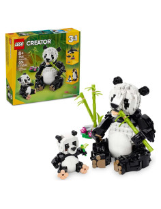 LEGO Creator 3 en 1 Animales Salvajes Panda - 626 Piezas