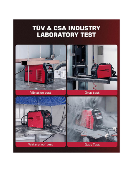 Soldador ARCCAPTAIN 160A Portátil Inversor IGBT LED