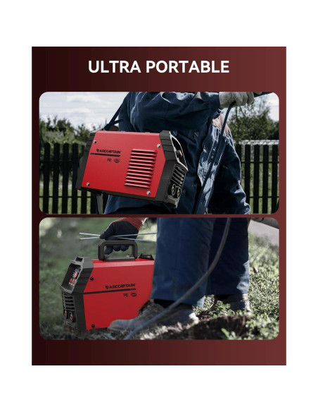 Soldador ARCCAPTAIN 160A Portátil Inversor IGBT LED