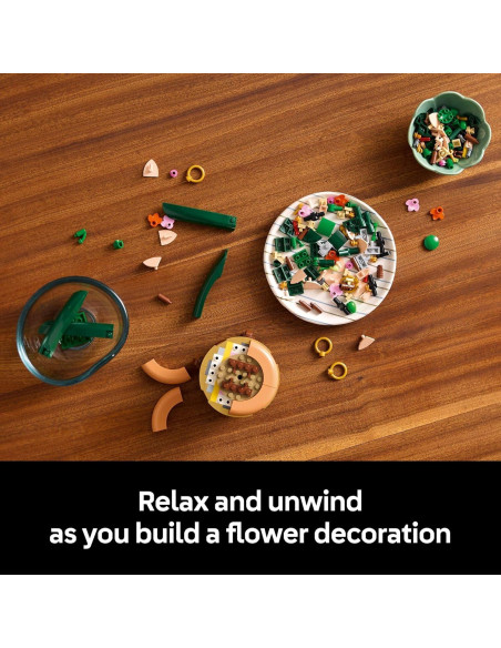 LEGO Botanicals Mini Orquídea 10343 - Decoración para Hogar