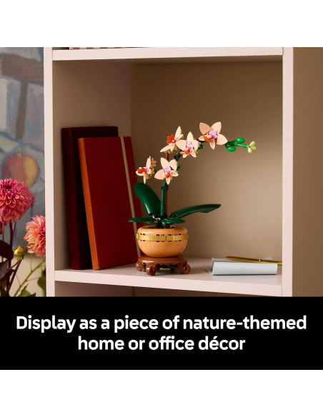 LEGO Botanicals Mini Orquídea 10343 - Decoración para Hogar