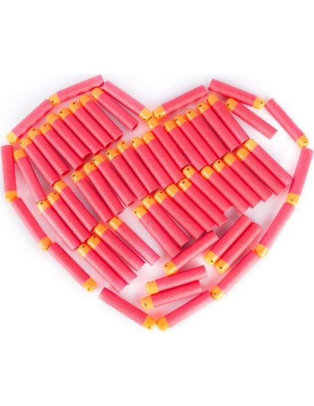 Paquete de 120 Dardos de Recarga Little Valentine N-Strike Mega