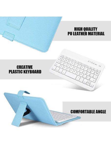 Teclado Bluetooth FOSA con Funda Plegable para Celular