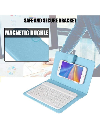 Teclado Bluetooth FOSA con Funda Plegable para Celular