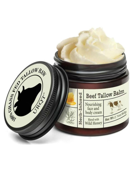 Bálsamo Hidratante URQT de Grasa de Res Orgánica 82g Bálsamo Hidratante URQT de Grasa de Res Orgánica 82g