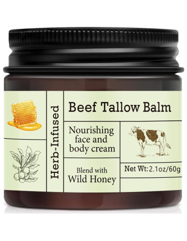 Bálsamo Hidratante URQT de Grasa de Res Orgánica 82g