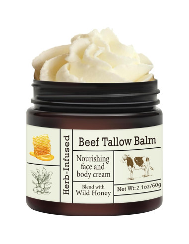 Bálsamo Hidratante URQT de Grasa de Res Orgánica 82g