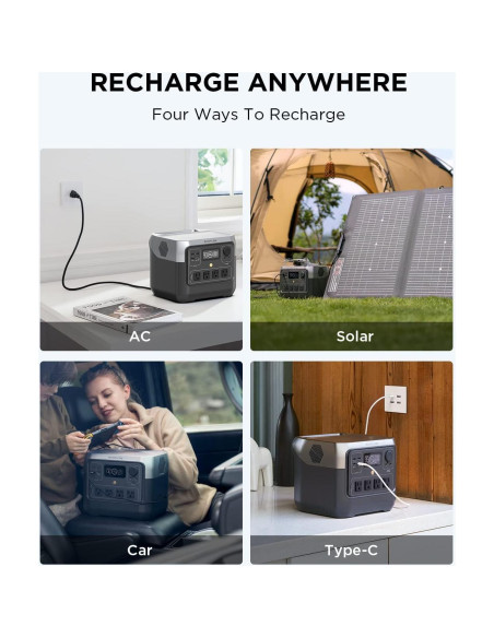 Estación de Energía Portátil EF ECOFLOW RIVER 2 Pro 768Wh Estación de Energía Portátil EF ECOFLOW RIVER 2 Pro 768Wh