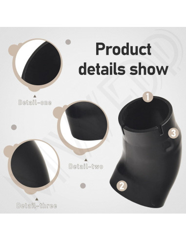 Adaptador de Aspiradora Codo MWEDP 4.76 cm para Sierra Ingletadora