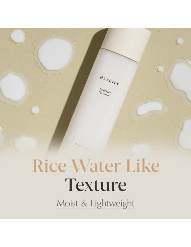 Tónico Facial Hidratante HAYEJIN Aceite de Arroz 150 ml