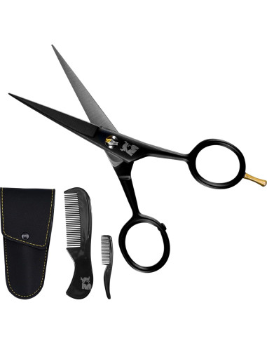 Tijeras para Barba y Bigote Striking Viking 12.7 cm Kit Aseo