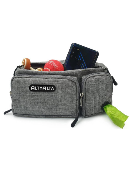 Riñonera para Perros ALTYALTA con 6 Bolsillos y Dispensador