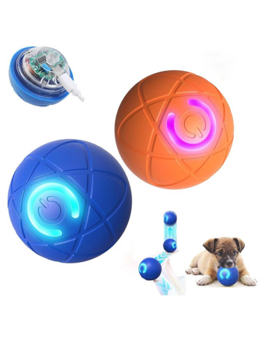Pelota Interactiva para Perros Genérica - Vibrante y LED