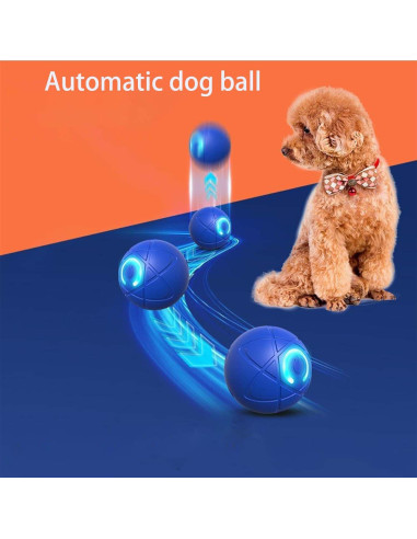 Pelota Interactiva para Perros Genérica - Vibrante y LED