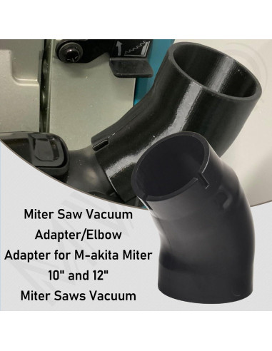 Adaptador de Aspiradora Codo MWEDP 4.76 cm para Sierra Ingletadora