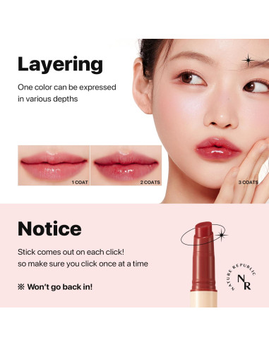 Bálsamo Labial Nature Republic 05 Ciruela Hidratante