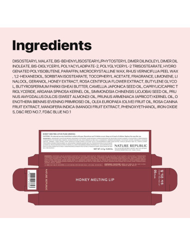 Bálsamo Labial Nature Republic 05 Ciruela Hidratante