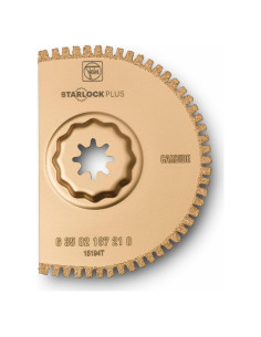 Hoja de sierra Fein Starlock Plus 8.9 cm Carburo Corte Preciso