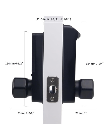 Cerradura Inteligente Harfo A03 con Huella Dactilar y APP Cerradura Inteligente Harfo A03 con Huella Dactilar y APP