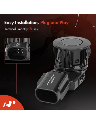 Sensor de Estacionamiento A-Premium 4-PC para Toyota RAV4
