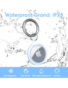 Estuche impermeable 4 Pack para AirTag Apple - UVEPBSMN 2