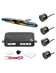 Sistema de Sensores de Estacionamiento GoolRC 4 Sensores LED