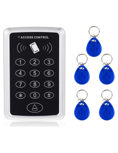 Sistema de Control de Acceso AMOCAM Teclado + 5 Llavero