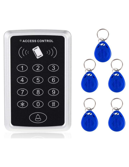 Sistema de Control de Acceso AMOCAM Teclado + 5 Llavero