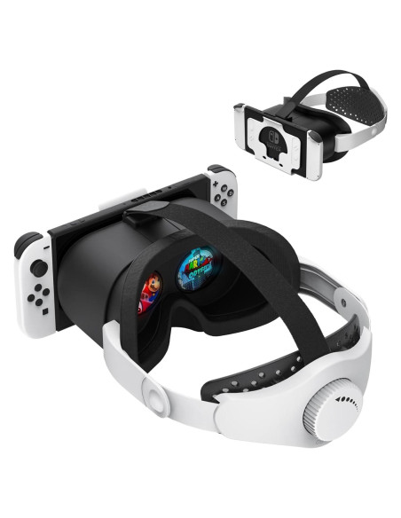 Auriculares VR GAEKOL para Nintendo Switch y OLED con correa Elite