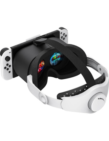 Auriculares VR GAEKOL para Nintendo Switch y OLED con correa Elite