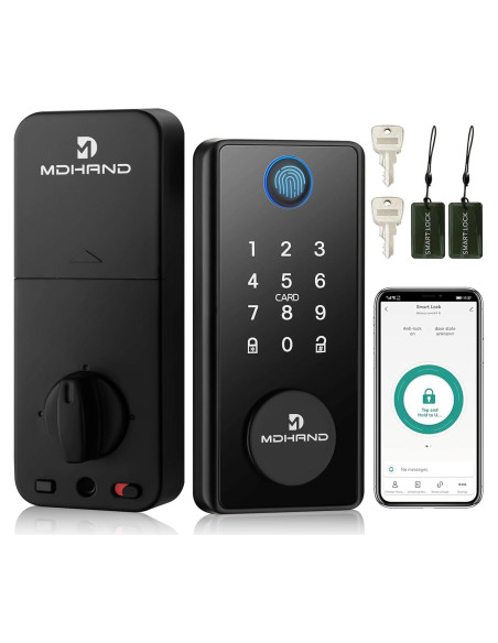 Cerradura Inteligente MDHAND con Huella Dactilar y App