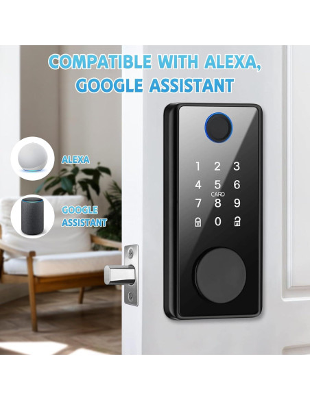 Cerradura Inteligente MDHAND con Huella Dactilar y App