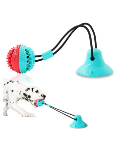 Juguete para Perros BISITE Masticar y Rompecabezas Azul