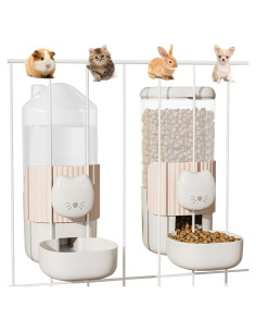 Dispensador automático de comida y agua para gatos 1L Outamateur