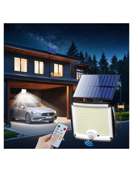 Luces Solares PIKOY 318 LED 10M IP65 Control Remoto