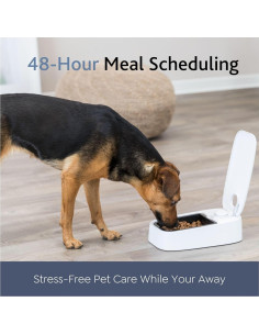 Dispensador Automático de Comida TRIXIE TX1, 283 g, Blanco 2