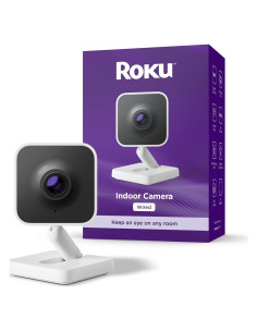 Cámara Interior Roku 2024 - Seguridad 1080p con WiFi 6