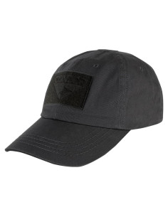 Gorra Táctica Hombre Condor Elite Negra 100% Algodón