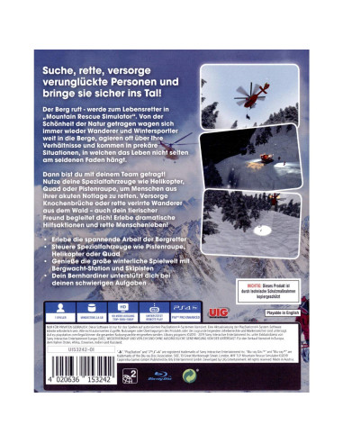 Simulador de Rescate en Montaña UIG GmbH - Videojuego