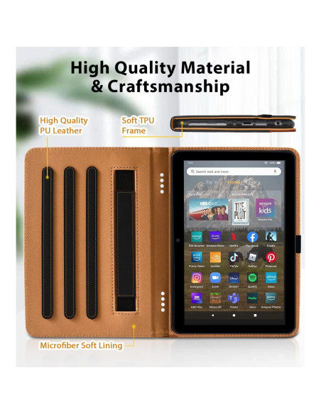 Funda Grifobes para Kindle Fire HD 8/8 Plus 2024/2022/2020 Funda Grifobes para Kindle Fire HD 8/8 Plus 2024/2022/2020