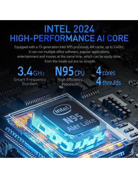 Laptop 2-en-1 ZWYING HL1068 10.95" FHD 16GB 1TB Win 11