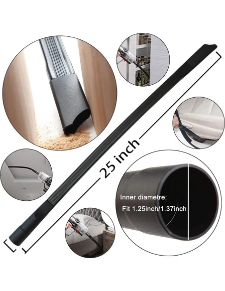 Kit de Accesorios de Aspiradora Universal Riolin 10 Piezas