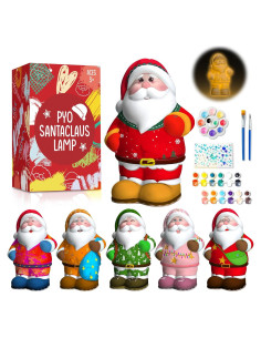 Kit de Lámpara de Santa Claus Goody King para Pintar